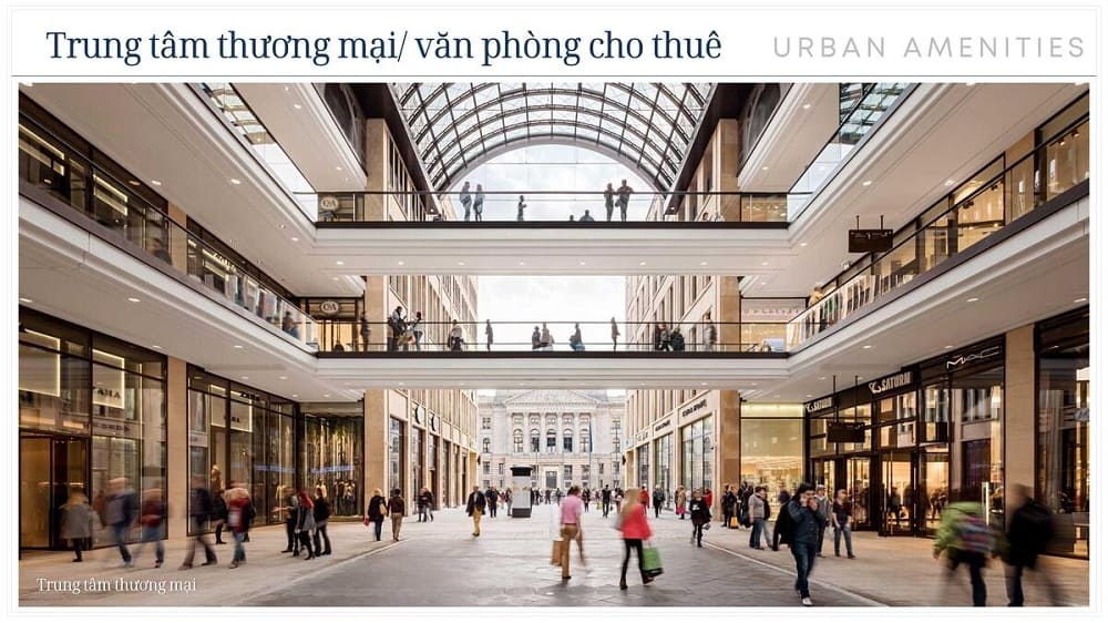 Khu thương mại kết hợp giải trí, mua sắm