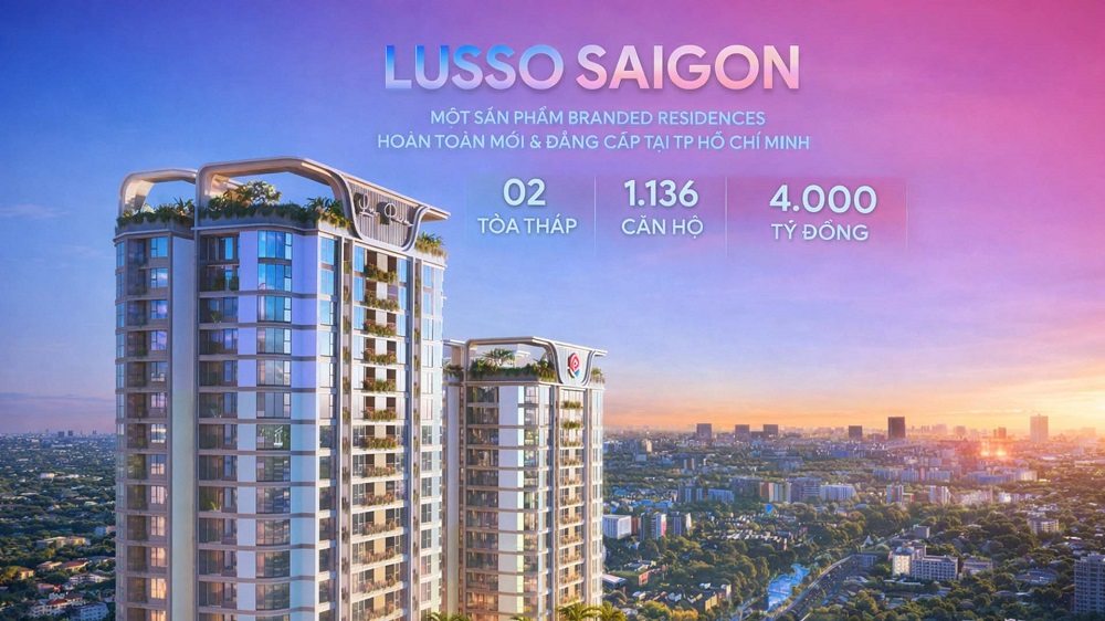 Lusso Saigon có thể đáp ứng cả nhu cầu an cư cũng như đầu tư